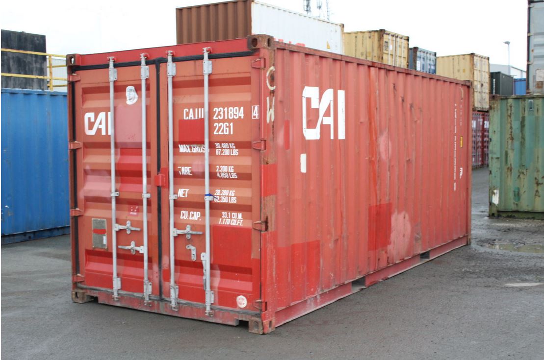 20ft Container S2 Doors