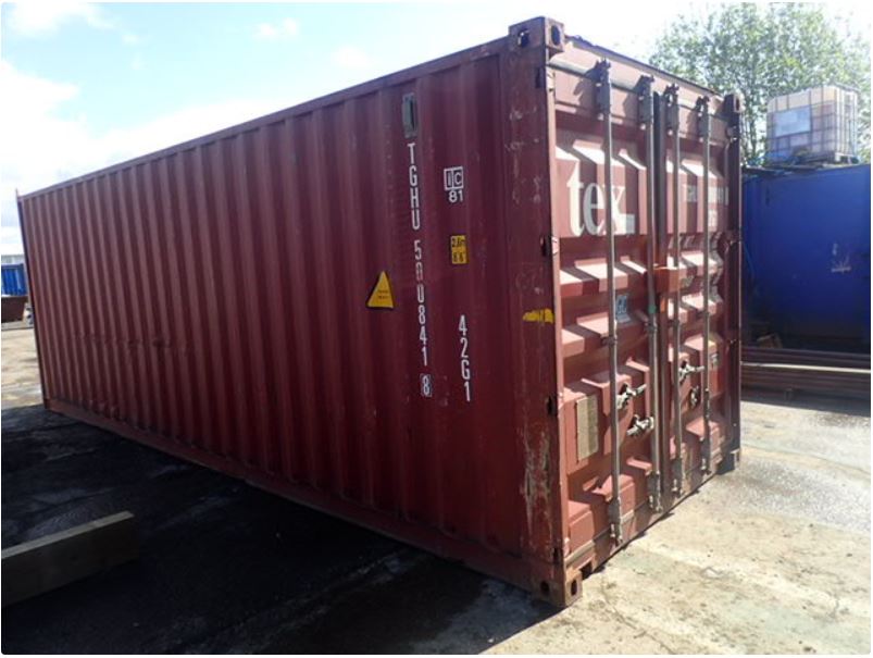 24ft Container S2 Doors