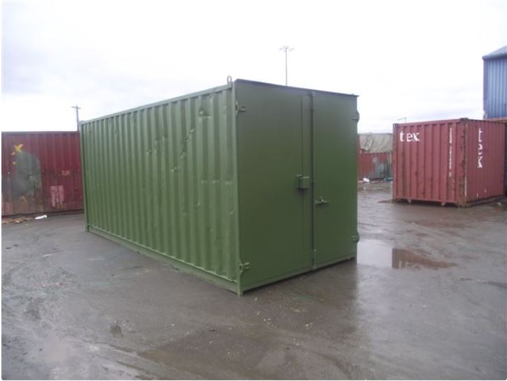 25ft Container S1 Doors