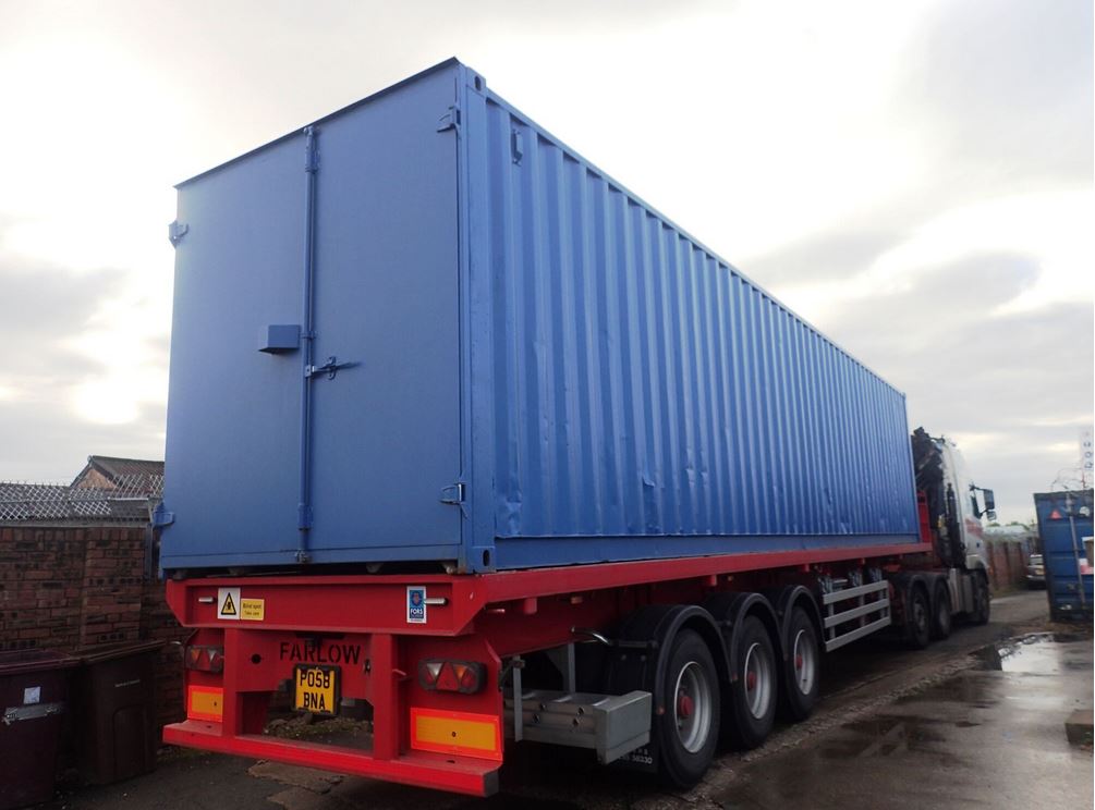 30ft Container S1 Doors